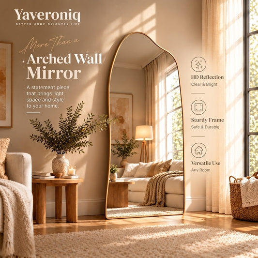 Yaveroniq™ Arched Wall Mirror
